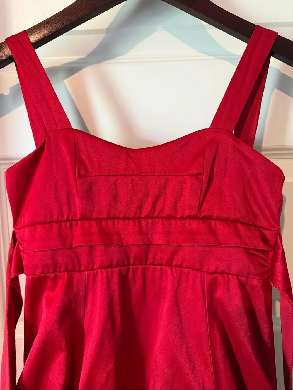 Ruby Rox Red Girls Sleeveless Bubble Party Dress Bow Zipper Back 8